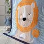 Personalised Bizzi Growin Ludvic Lion Baby Pram Blanket, thumbnail 1 of 7