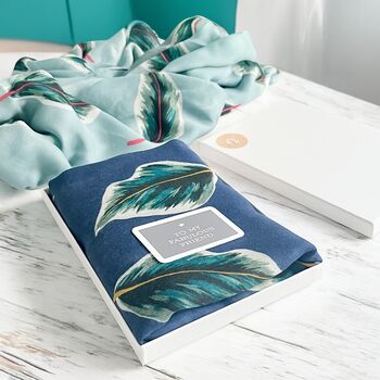 Large Tropical Leaf Scarf, 3 of 7