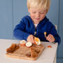 Personalised Egg Toast Chopping Board And Enamel Mug, thumbnail 10 of 11