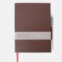 Heritage Burgandy Notebook And Refillable Pen, thumbnail 3 of 7