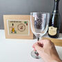 Personalised 60th Birthday Gift Wine Glass, thumbnail 1 of 5
