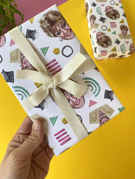 Angela Lansbury Wrapping Paper – Murder She Wrote Gift Wrap, 3 of 9