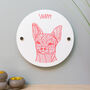 Personalised Chihuahua Wall Plaque, thumbnail 2 of 4