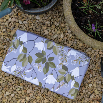 Luxury Garden Kneeler / Kneeling Pad Magnolia Floral, 2 of 2