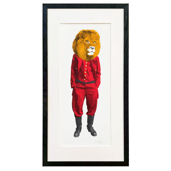 The Lion | Silkscreen Print, 3 of 4