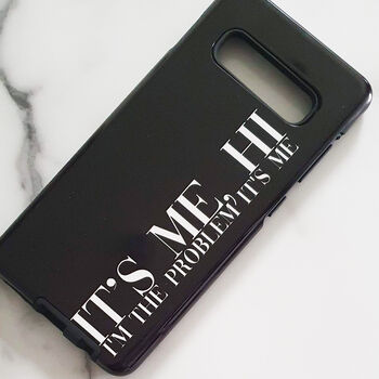 It's Me Glossy Black Phone Case, 2 of 5