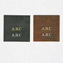 Personalised Leather Passport Cover And Luggage Tag Set, thumbnail 6 of 10