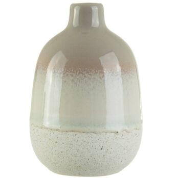 Ombre Grey Stoneware Vase, 2 of 5