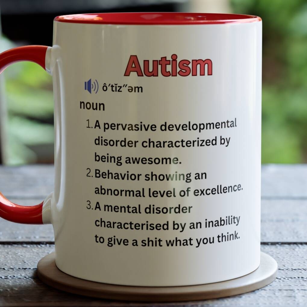 Autism Coffee Mug By Thornes | notonthehighstreet.com