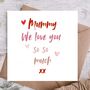 Mummy Birthday Card From The Kids, thumbnail 1 of 3