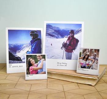 Personalised Metal Photo Prints, Set Of Four, 7 of 8