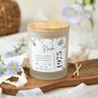 Personalised Birthday Candle Gift Set With Custom Birth Year And Name, thumbnail 3 of 6