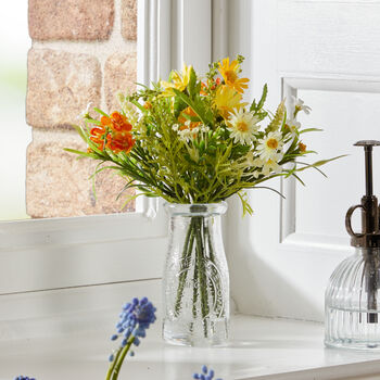 Gloria Floral Bouquet In Bottle Vase, 3 of 7