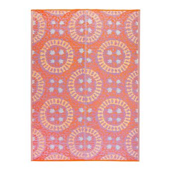 Boho Pink Out Door Rug, 4 of 7