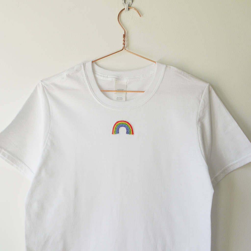 marks and spencer rainbow t shirt