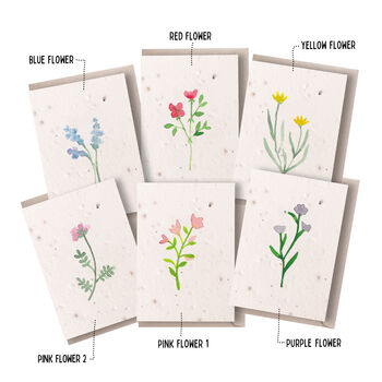 Wildflower Plantable Notecards, 5 of 9