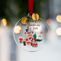 Personalised Baby Boy's First Christmas Bauble, thumbnail 5 of 7