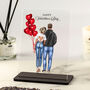 Personalised Valentine’s Day Acrylic Plaque, thumbnail 1 of 9