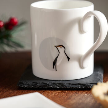 Penguin In The Window Mug, Fine Bone China, 5 of 7