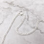 Sterling Silver Dog Cat Pet Actual Paw Print Necklace, thumbnail 4 of 6