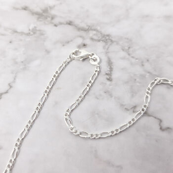 Sterling Silver Dog Cat Pet Actual Paw Print Necklace, 4 of 6