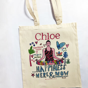 Personalised Meditation And Mindfulness Bag, 4 of 5
