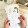 2023 2024 Mid Year Refillable Desk Calendar With Stand, thumbnail 8 of 10