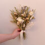 White Dried Wildflower Bouquet, thumbnail 8 of 8