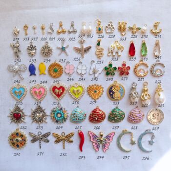 Pick Your Own Custom Gold Three Charm Necklace, 9 of 9