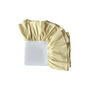 Party Ruffle Stripe Tablecloth, Yellow, thumbnail 1 of 2
