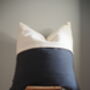 Mudcloth And Linen Scatter Cushion, thumbnail 3 of 7