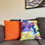 Hope Bright Abstract Cushion, thumbnail 3 of 6