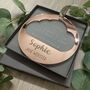 Large Cloud Newborn Baby Keepsake Weight Date And Time, thumbnail 5 of 8