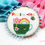 Rainbow Positivi Tea Cross Stitch Kit For Adults, thumbnail 1 of 12