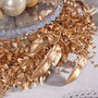 Champagne Gold Christmas Table Centrepiece, thumbnail 4 of 5