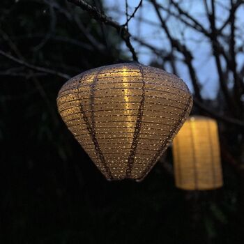 Solar Lanterns In Various Shapes And Colours, 2 of 8