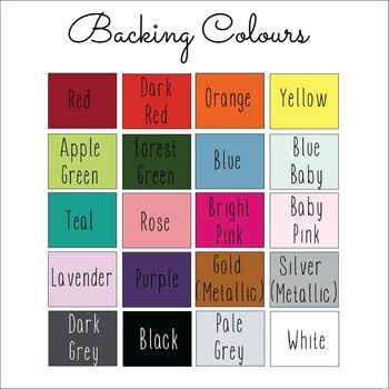 Personalised A4 Mdf Floral Family Tree Optional Style, Frame And Colours, 5 of 6