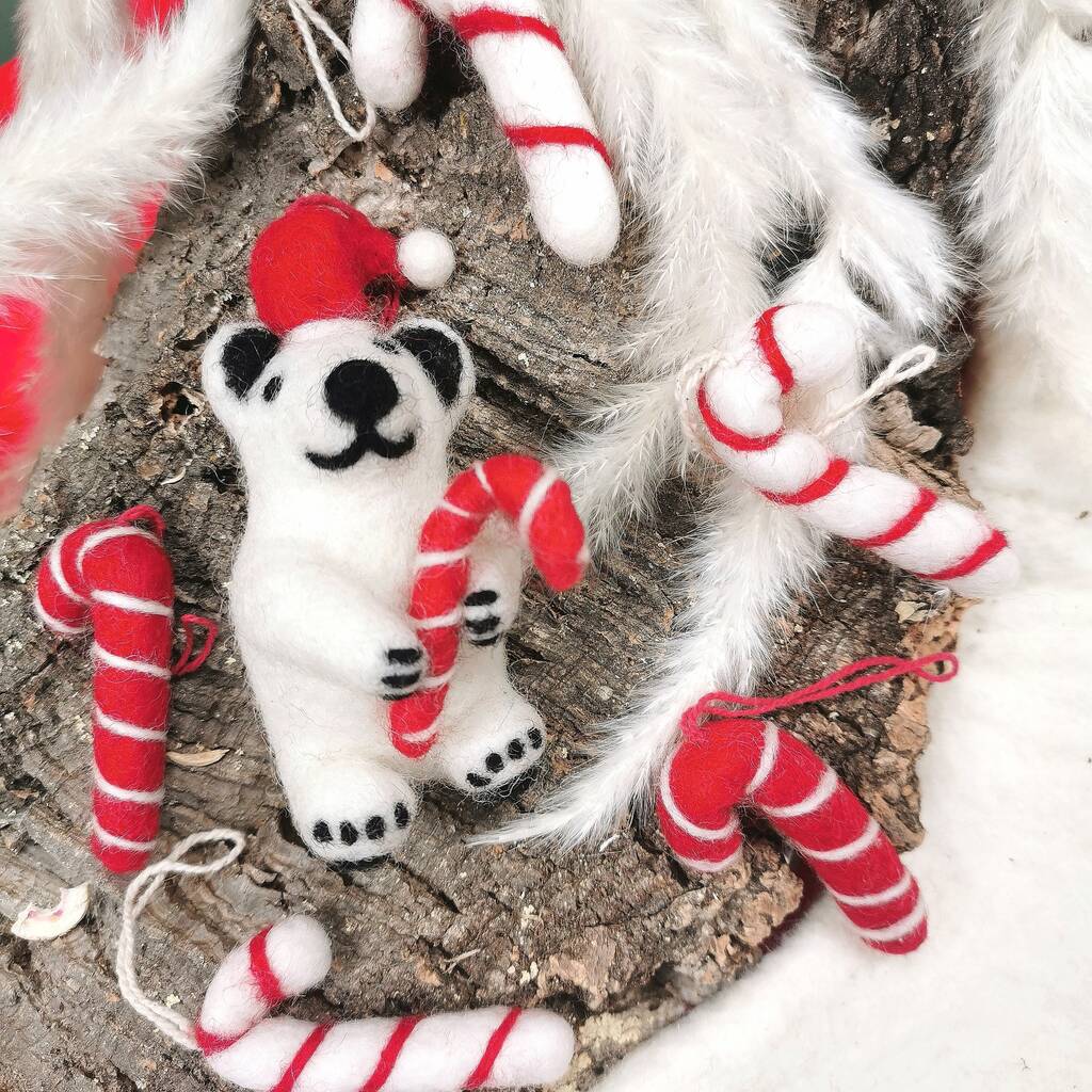 christmas bear decoration