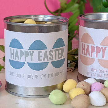Personalised Easter Eggs Tin And Playlist, 3 of 5