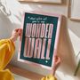 Wonderwall Inspired Print, thumbnail 2 of 5