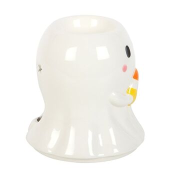 Cute Candy Corn Ghost Oil Burner And Wax Warmer, 3 of 3