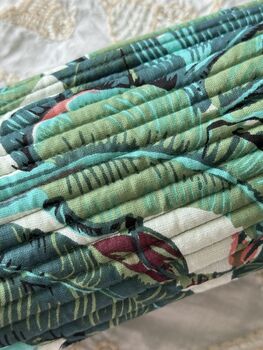 Block Print Washbag, Make Up Pouch, Travel Kit, 5 of 6