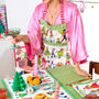 The 12 Slays Of Christmas Festive Apron, thumbnail 4 of 4