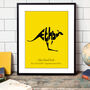 Personalised Kangaroo Print, thumbnail 1 of 3