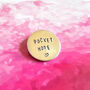 Pocket Hope Token Hand Stamped, thumbnail 1 of 5