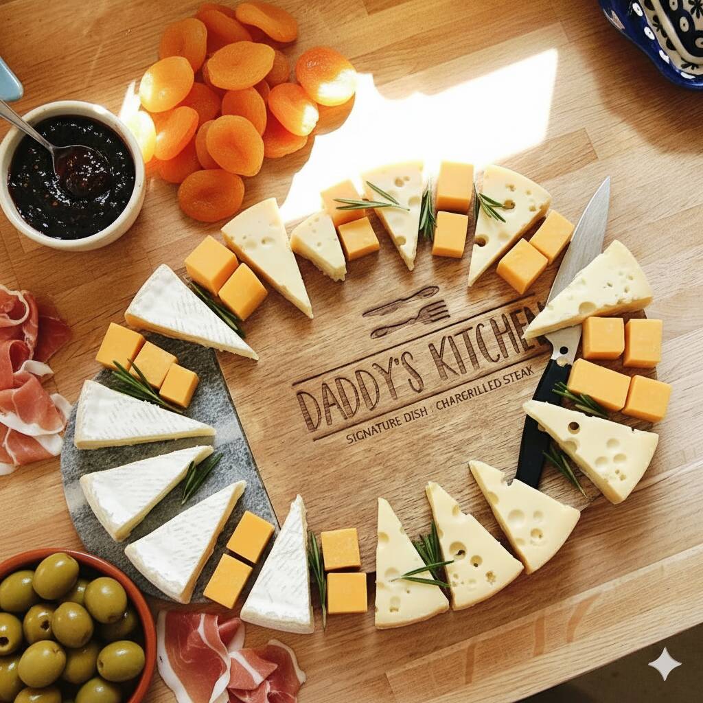 Daddy's 'Signature Dish' Personalised Chopping Board, 1 of 6