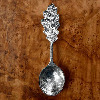 Personalised Oak Leaf Christening Spoon, Great Oaks, 4 of 6