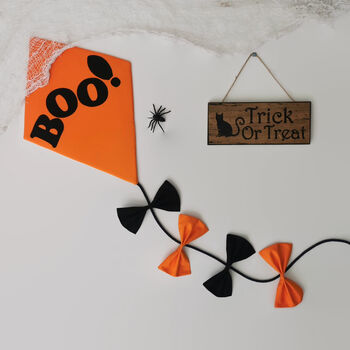 Boo Halloween Sign, Kite Wall Sign, 6 of 12