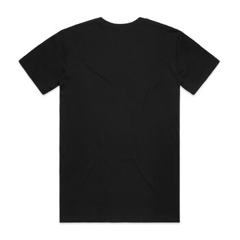 Hoy Classics Downtown Organic T Shirt Black, 2 of 2