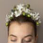 The Helena Bridal Hairband, thumbnail 2 of 12